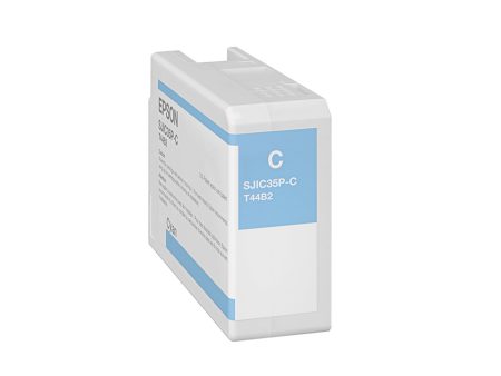 Single 80mL CYAN INK Cartridge for C6000/C6500 | C13T44B220