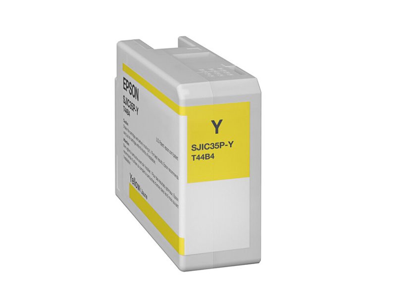 Single 80mL YELLOW INK Cartridge for C6000/C6500 | C13T44B420